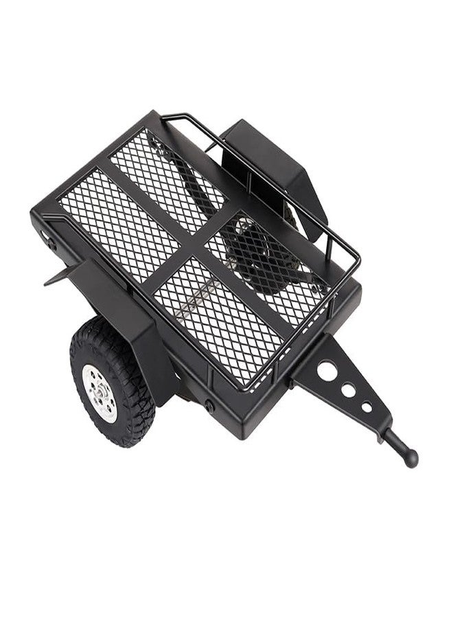 KYX Racing Metal Heavy Duty RC Truck RC Rock Car Trailer Upgrades Parts Accessories for 1/18 RC Crawler Traxxas TRX4M - Image 5